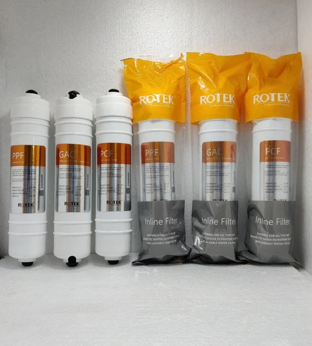 RO Inline Filter (Pre Carbon, Sediment & Post Carbon Filter)